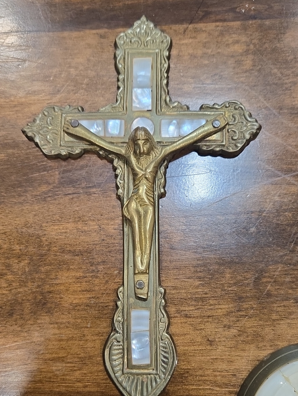 Vintage Metal Crucifix